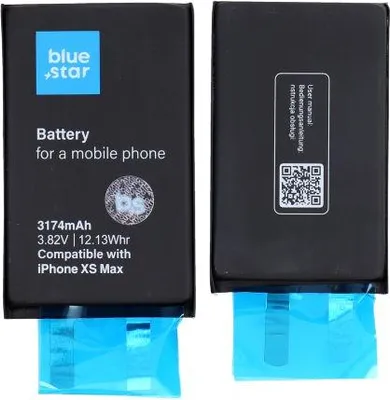 Immagine prodotto di Batteria senza BMS per iPhone XS Max 3174 mAh Blue Star HQ
