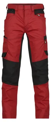 Produktbild von Dassy Stretch-Arbeitshose Helix PESCO41 200973 Gr. 46-STANDARD rot/schwarz