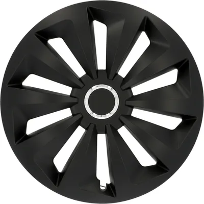 Produktbild von CARTREND Radzierblende Fox 15"  matt schwarz 4x