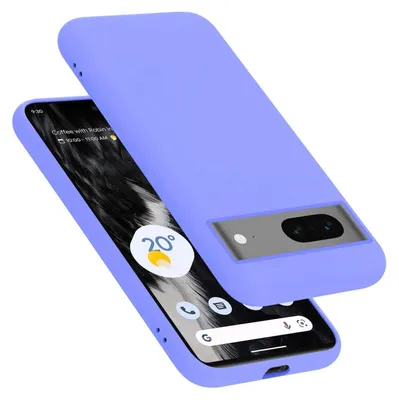 Image de Cadorabo Housse pour Google PIXEL 7 Housse en silicone Housse en silicone liquide pour téléphone portable, Housse de protection résistante aux rayures et aux chocs pour Google PIXEL 7