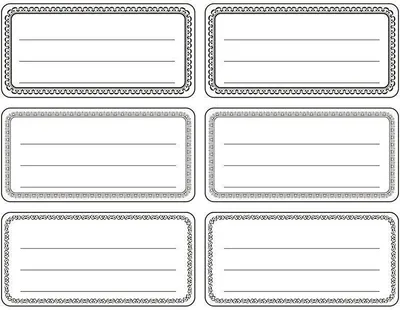 Immagine prodotto di Adesivi in bianco e nero per quaderni 144 pezzi