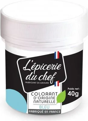 Produktbild von Natürliche Lebensmittelfarbe 40 g - Blau