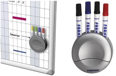 Obrázek produktu pro Franken Z1928, Držák na tabuli, Stříbrná, 30 mm, 125 mm, 125 mm, 140 g