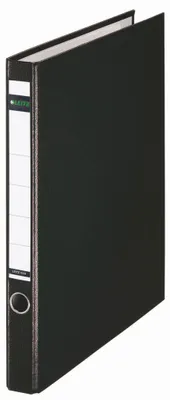Image de Leitz 1014-02-95 1014 Classeur à anneaux, A4, PP, 2 anneaux, 35 mm, noir