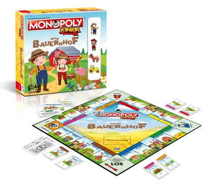 Produktbild von Monopoly Junior - Mein Bauernhof