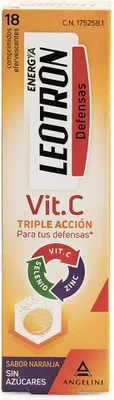 Obrázok produktu pre Vitamín C Leotron Orange Vitamín C 18 jednotiek