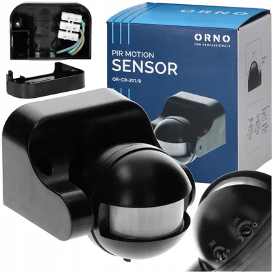 Produktbild von Orno Bewegungsmelder Wandmontage PIR LED IP44 Vertikal Verstellbar