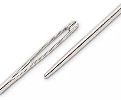 Smyrna-Sticknadeln, stumpf, 2,40 x 70 mm, 25 Stück