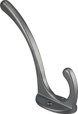 Produktbild von Kleiderhaken Wandhaken Ausführung Chrom matt Huthaken Mantelhaken aus Metall