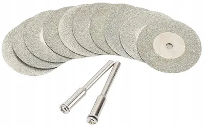 Produktbild von Vortex Set 10 Diamanttrennscheiben 30 mm Schleifen Schneiden