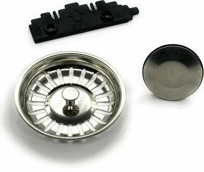 Produktbild von Franke Zweiteiliger Siebkorb Ø 83 mm chrom Excenter 3 1/2 für ältere Franke Spülen