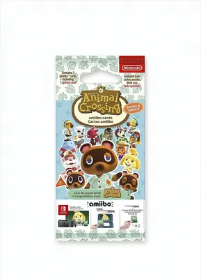 Packaging for Animal Crossing Amiibo cards, Series 5.