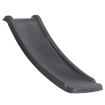 Produktbild von Kleinkindrutsche Babyrutsche 117 cm HDPE anthrazit grau Anbaurutsche