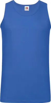Produktbild von Fruit of the Loom 61-098-0 | Athletic Vest Tank Top Herren T-Shirt - Farbe: Black - Größe: XXL