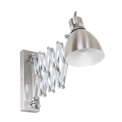 Immagine prodotto di Steinhauer - lampada da parete - Spring - acciaio - metallo - lampada a forbice - E27 - 6290ST
