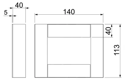 Produktbild von OBO Bettermann Endstück BSKD09-E0506 BSKD09-K0506