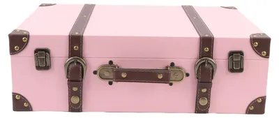 Produktbild von Dekorative Holzkoffer im Vintage-Stil - Aufbewahrungskiste - Retro