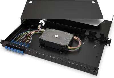 Produktbild von Corning LWL-Verteilerfeldgehäuse LAN1-12AE-PGTL-B