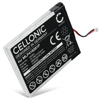 Image de CELLONIC 1x Batterie pour Domotique / Smart Home Compatible avec EZVIZ DP1S, MLP416281P - (6800mAh, 3.85V)