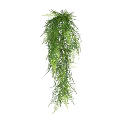 Produktbild von Künstlicher Asparagus Plumosus Hänger Zierspargel 6 Zweigen grün L. 75cm GASPER
