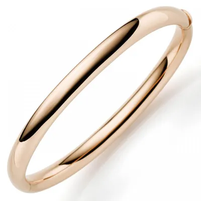 Produktbild von Armreif Armband Armschmuck aus 750 Gold Rotgold 6mm breit Damen Goldarmreif