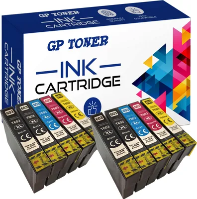 Produktbild von 10x Tusz Do Epson Epson 603XL WF2835 2850 2830 DWF XP2100 2105 3100 4100 3105