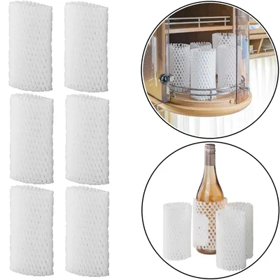 Produktbild von 12 x Glasschutz aus PE-Schaum 150x80mm schützt Gläser wie ein Tassenhalter - geeignet für Camping Gläser geeignet für Aufbewahrung im Wohnwagen oder Wohnmobil