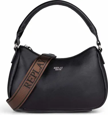 Produktbild von REPLAY Schultertasche Umhängetasche Shoulder Bag Black schwarz