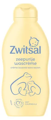 Imagen del producto de Crema limpiadora Zwitsal, sin jabón, 200 ml