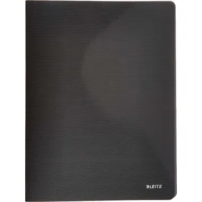 Produktbild von Leitz 45651095, Schwarz, Polypropylen (PP), 40 Taschen, Porträt, A4, 233 mm