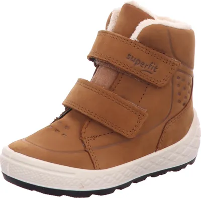 Produktbild von Superfit Kinder-Lauflernstiefel GROOVY Braun-Weiß, Farbe:braun, EU Größe:20