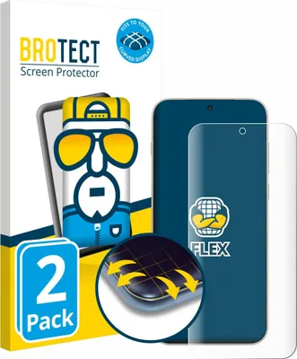 Produktbild von 2x BROTECT Fullscreen Schutzfolie für OnePlus 15 Displayschutz Folie Fullcover Klar Transparent