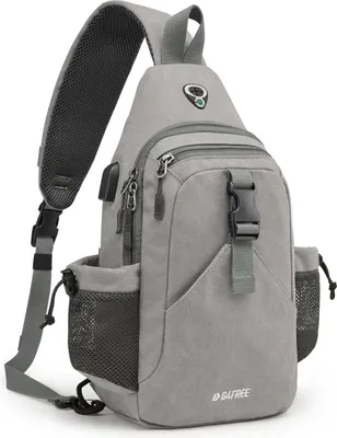 Zdjęcie produktu dla G4Free Płócienna torba na ramię Sling Bag Grey