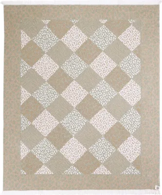 Produktbild von 440s Hamam Tuch Leopard-Raute Oliv-Beige