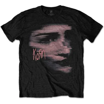 Obrázok produktu pre Korn Chopped Face Black L Tričko