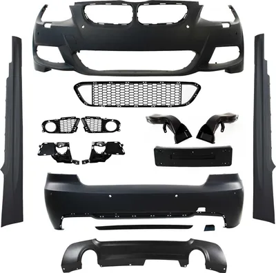 Produktbild von JOM Stoßstangen Kit & Seitenschweller für BMW E92/ E93 LCI 2010-2013 Schwarz
