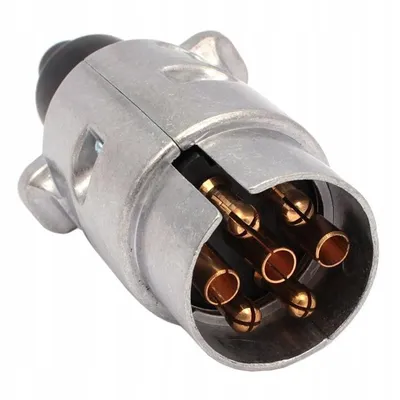 Produktbild von Wgal 7-Pin 12V Aluminium-Steckdose Für Autoanhänger