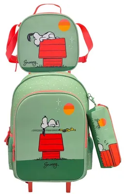 Productafbeelding van Panuts Snoopy reistas, etui, lunchtas