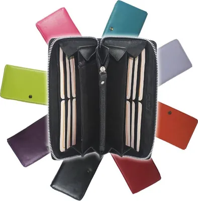 Produktbild von Greenburry Spongy Geldbörse Leder 19 cm