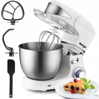 Produktbild von Mocny Mikser Planetarny 1000W Duża Misa 5L Kuchenny Robot Do Ciasta