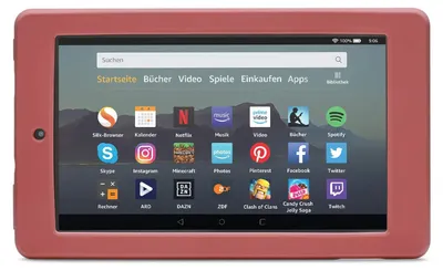 Immagine prodotto di Custodia resistente agli urti Nupro per tablet Fire 7, colore viola