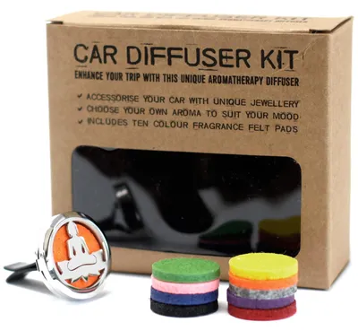Imagen del producto de Kit difusor para coche - Buda de loto - 30mm