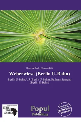 Produktbild von Weberwiese (Berlin U-Bahn)