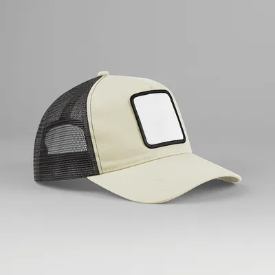 Produktbild von Beechfield 5-Panel Trucker Cap mit quadratischem Patch