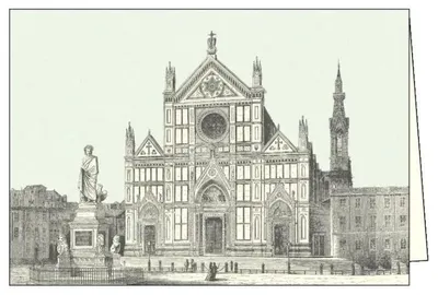 Immagine prodotto di Karnet z kopertą ITW 009 Firenze Basilica S. Croce - Rossi