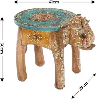 Produktbild von iAnanas Beistelltisch Orientalischer Elefantentisch