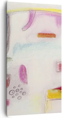 Produktbild von Bild auf Leinwand - Leinwandbild - Abstraktion modern - 65x120cm - Wand Bild - Wanddeko - Leinwanddruck - Bilder - Kunstdruck - Wanddekoration - Leinwand bilder - Wandkunst - PA65x120-3716