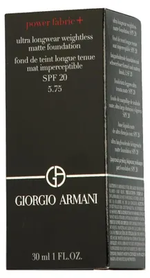 Immagine prodotto di Fondotinta opaco a lunga tenuta, leggero e confortevole, Giorgio Armani Power Fabric, 5.75 (30 ml)