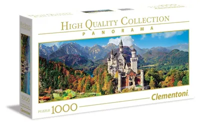 Obrázok produktu pre Clementoni High Quality Collection Puzzle Neuschwanstein 1000 dielikov Panorama