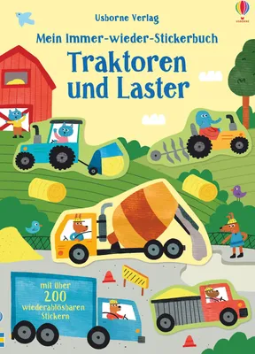 Produktbild von Mein Immer-wieder-Stickerbuch: Traktoren und Laster